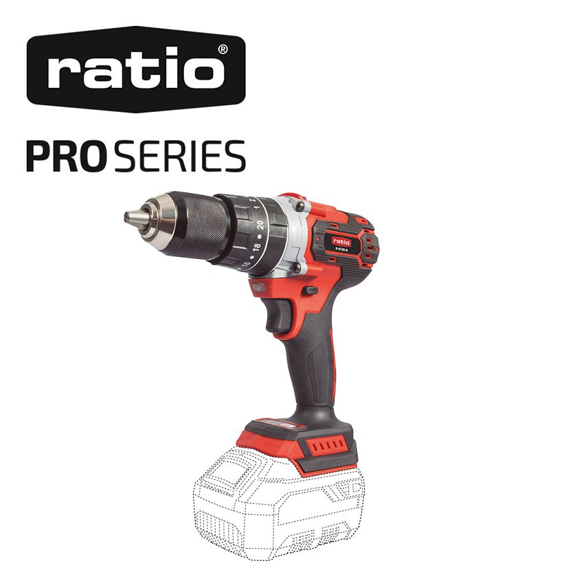 ATORNILLADOR PERCUTOR RAT20-B