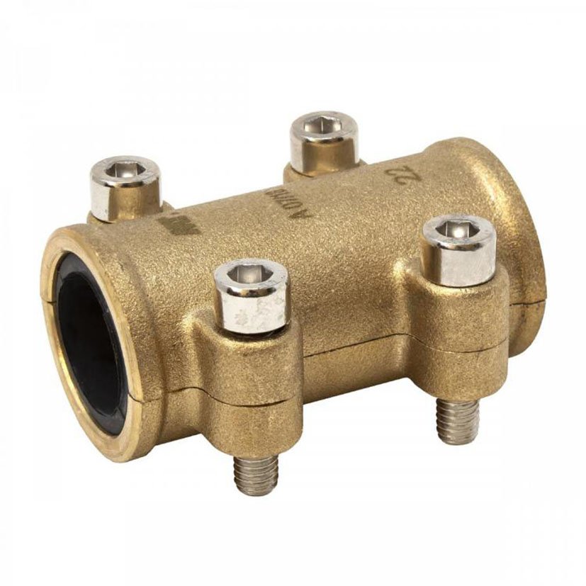 ABRAZADERA TAPAPOROS LATON 18 mm