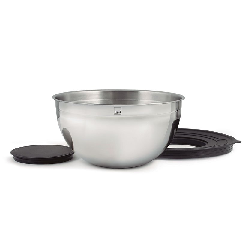 BOL ACERO INOXIDABLE 24 CM. C/TAPA