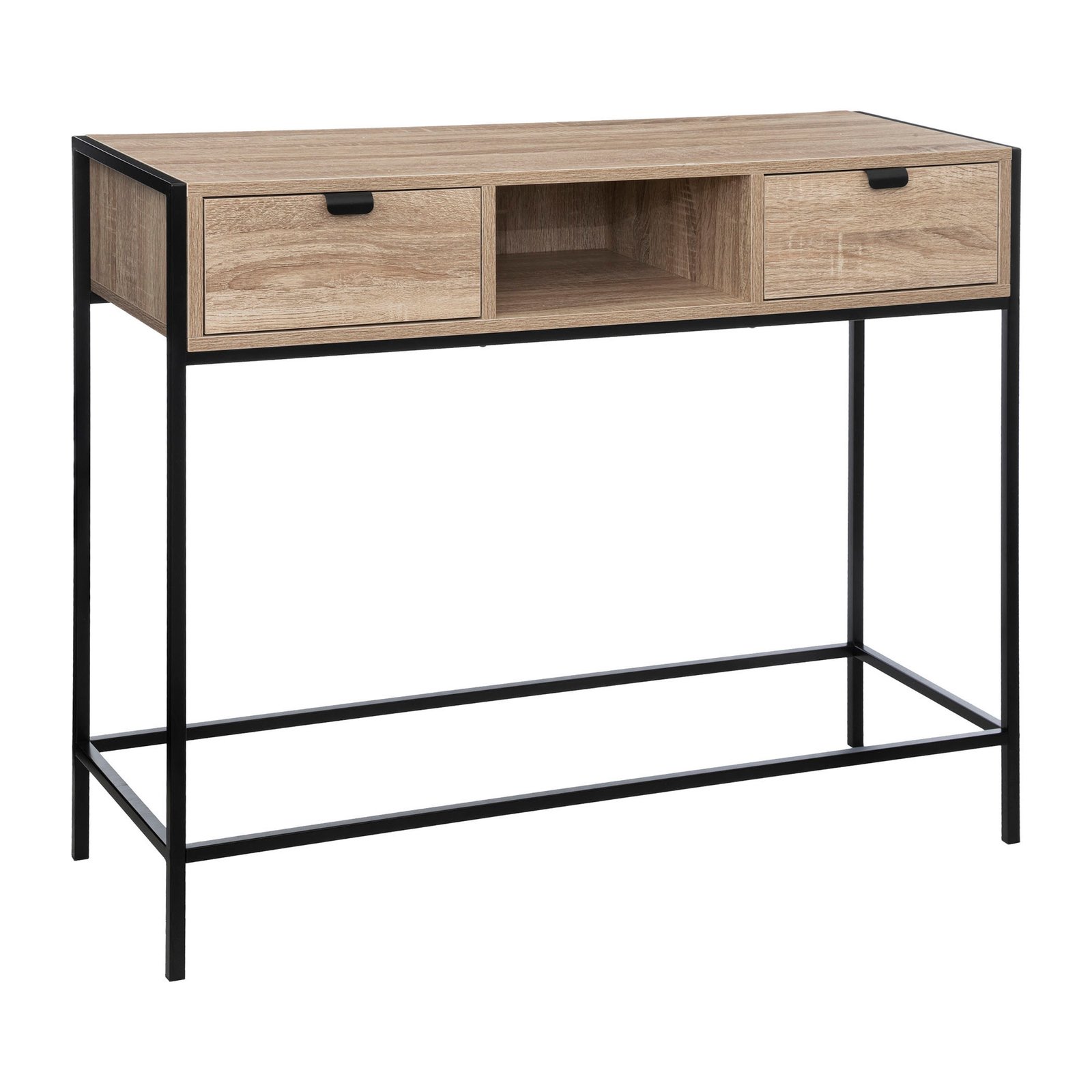 Consola ALIAJ ROBLE NAT 100X35 XH 80 CM aparador recibidor