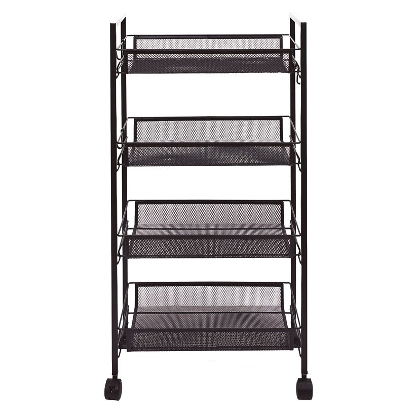 Carrito Camarera C/ruedas 4 Alturas 45X26 5X84 Cm botellero verdulero