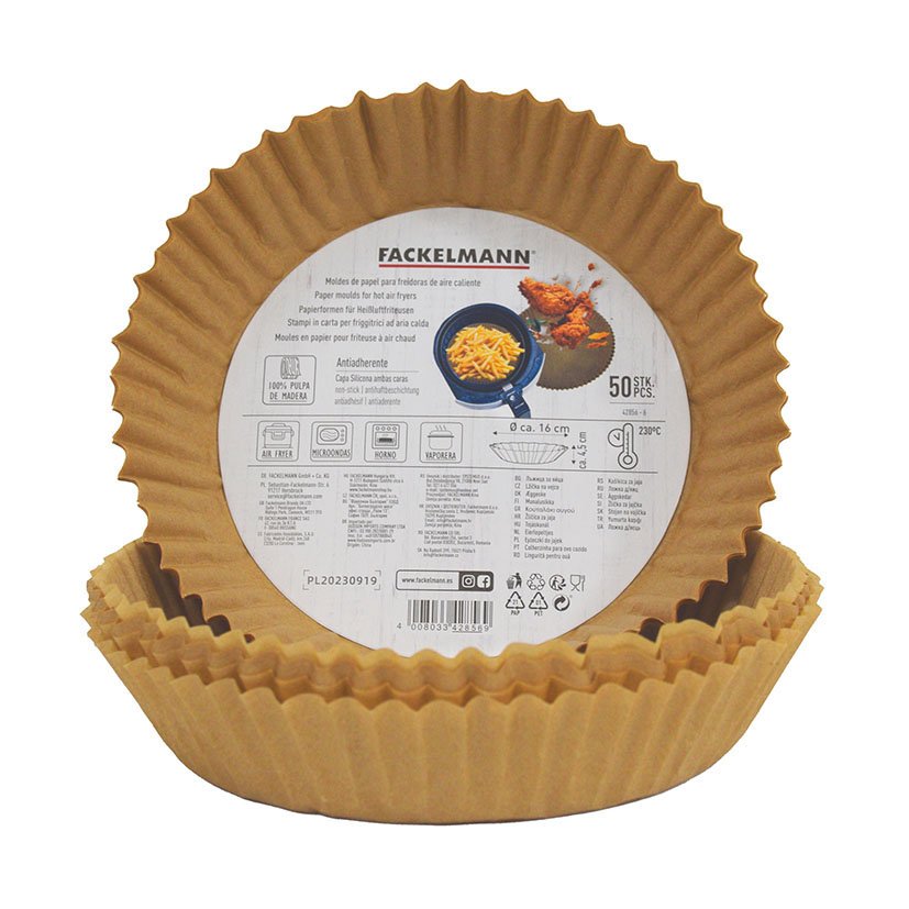MOLDE PAPEL Airfryer RDO 16 CM 50 Unid 16 CM 16X4 mold pastel