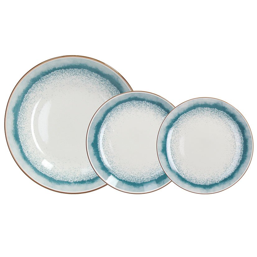 Vajilla Porcelana 18 PZAS Madison OASI 5 Cm 27 Cm plato