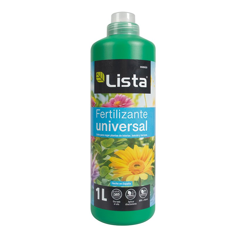 FERTILIZANTE UNIVERSAL. 1 L. LISTA