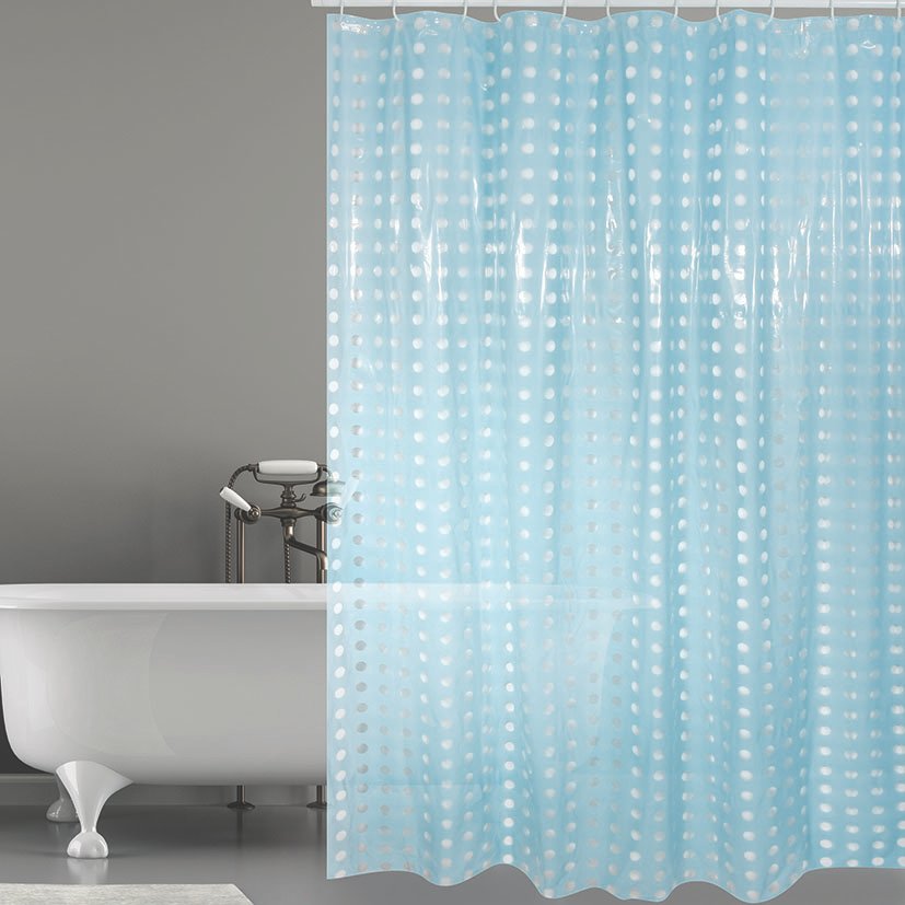 Cortina Baño PVC 180X200 CM Bristol LIGHT Habitex 180X200 CM barra