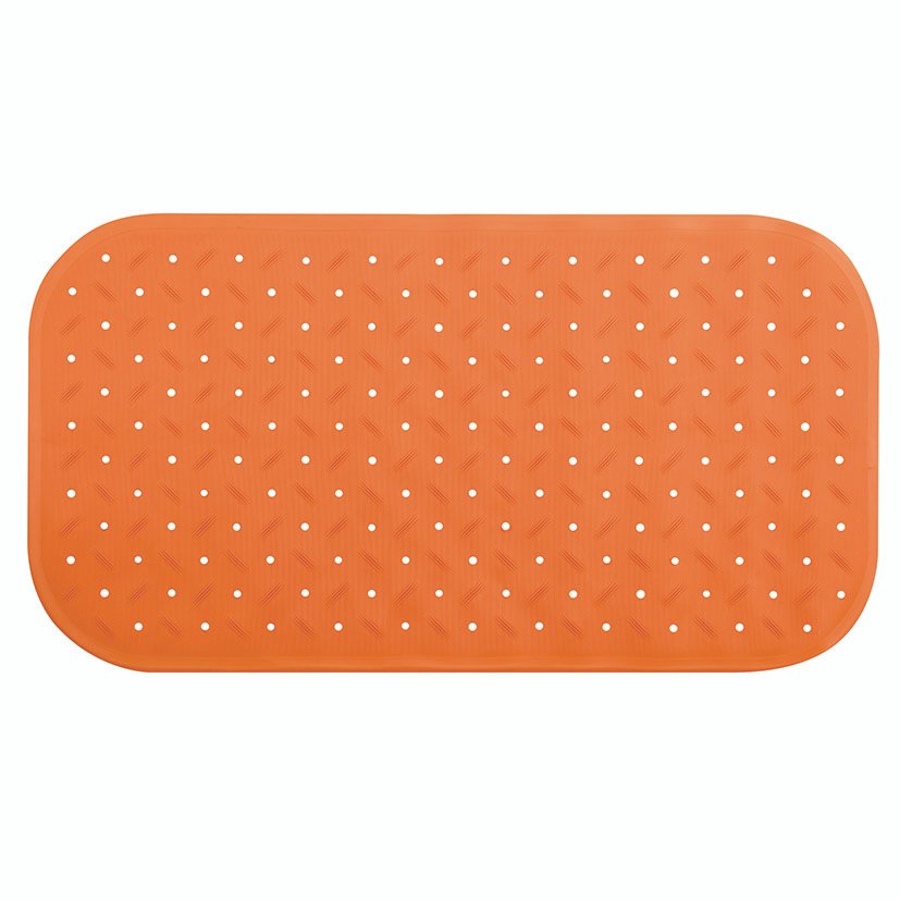 Alfombra Bañera Classic 36X76 CM Naranja Habitex 36X76 CM baño antideslizante