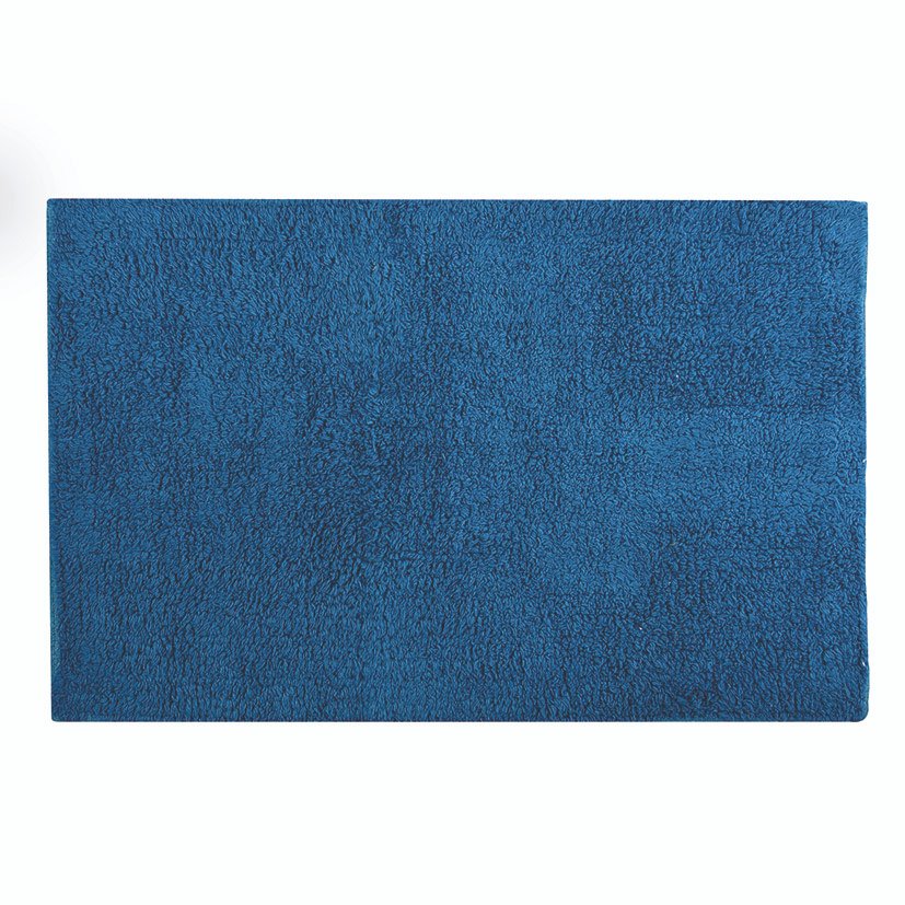 Alfombra Baño Algodon 40X60 CM D BLUE Habitex 40X60 CM Azul