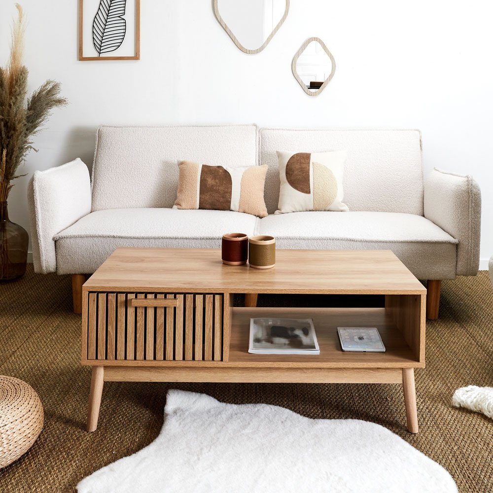 Mobiliario KLAUS MESA Centro 100X 50X43 CM 100X50X43 CM 100X50X43 Cm mesilla