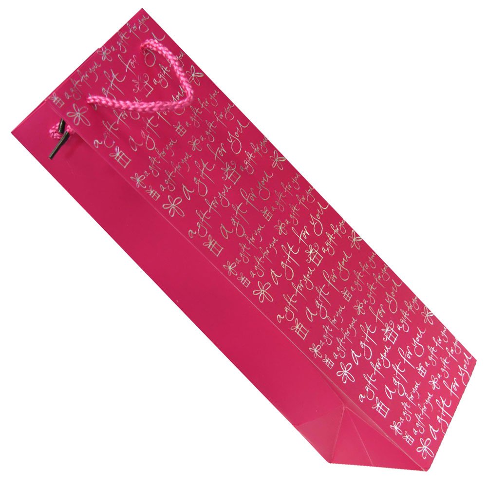 BOLSA BOTELLA 10,5X10,5X36 CM. COLORES