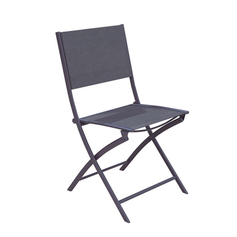 SILLA Plegable Acero/textilene 52X46X87 Cm mueble metal