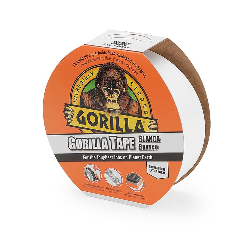 CINTA Americana Gorilla 27MX48 Mm Blanca 27 M adhesiva