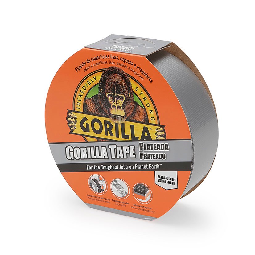 CINTA Americana Gorilla 32MX48 Mm PLATA 32 M adhesiva