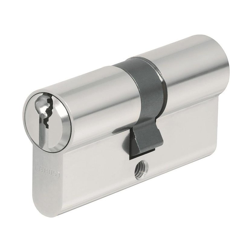 Cilindro E50 Serreta 40X40 Níquel Abus 80 Mm Niquelado