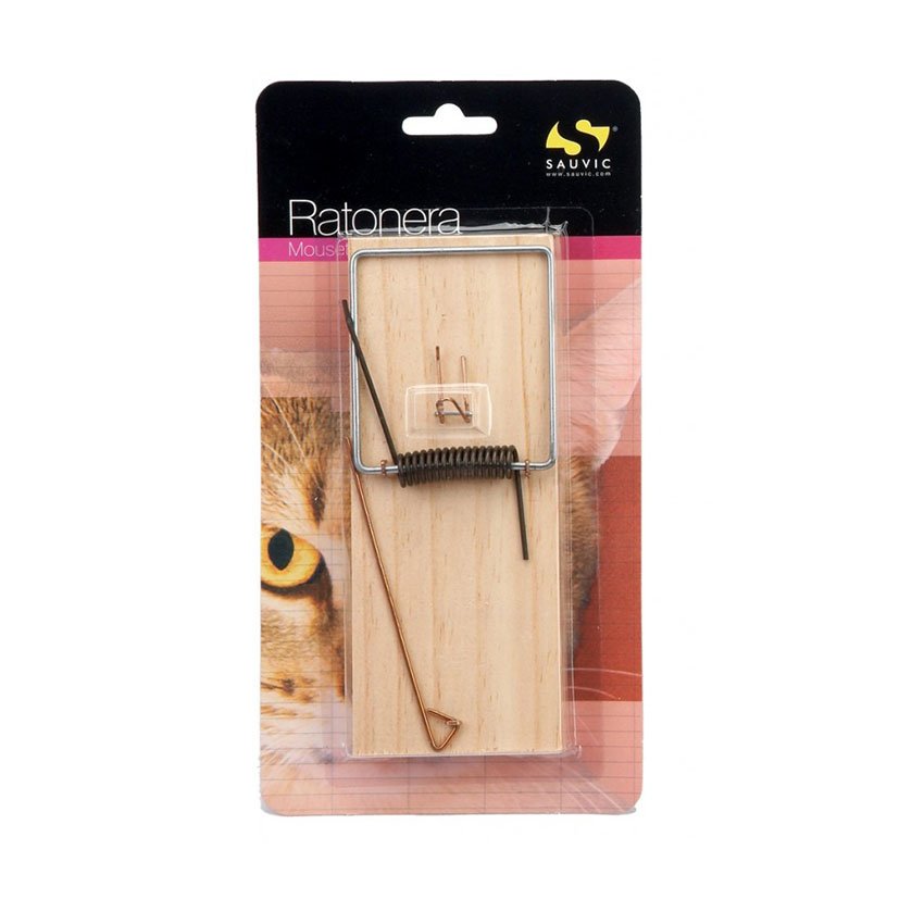 Ratonera Tablilla MAD 85X170 Sauvic 85X170 Mm insecticida plaguicida