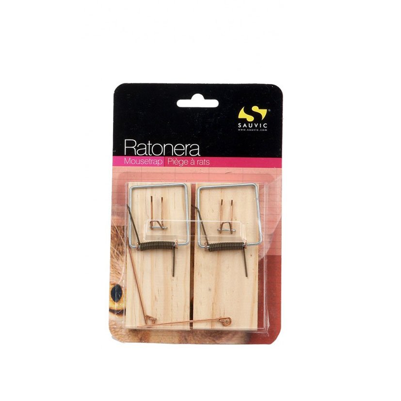 Ratonera Tablil 50X100 Juego 2 Sauvic 50X100 Mm insecticida plaguicida