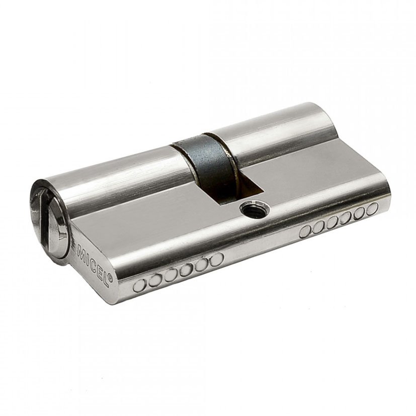 Cilindro Seguridad CS02 L15 30X30 NI Micel 60 Mm Niquelado