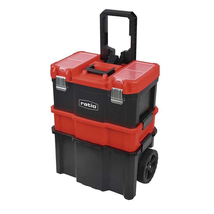 CAJA Taller MOVIL Modular Ligero 3 EN 1 RATIO 1X30 9X64 carro portátil