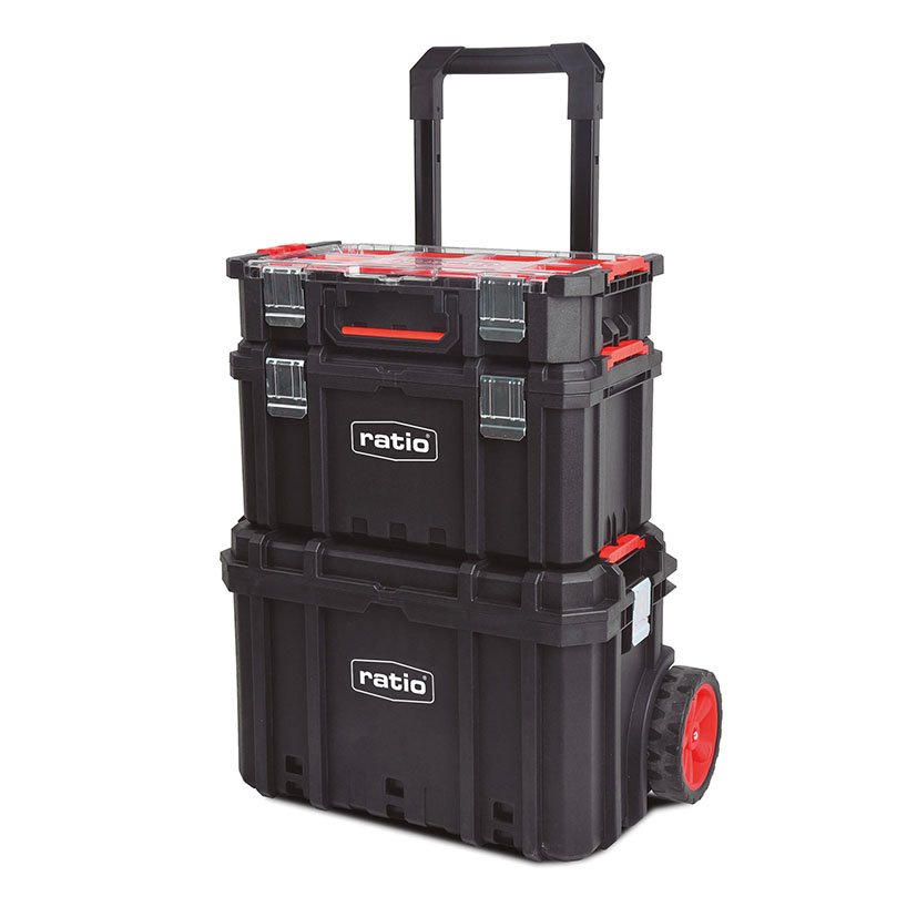 CAJA Taller MOVIL Modular 3 EN 1 RATIO 2X36 7X73 Cm carro portátil