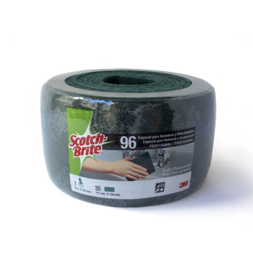 ROLLO FIBRA VERDE 96 6M Scoth-brite 3M limpieza
