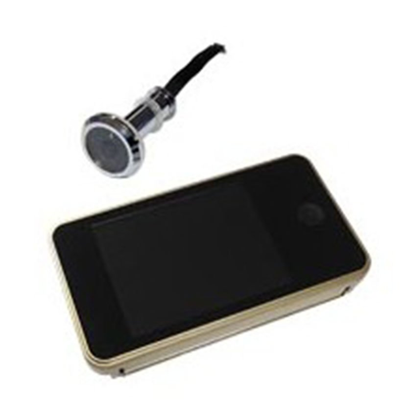 Mirilla Digital MD01 ORO Micel 115X18X62 Mm puerta ventana