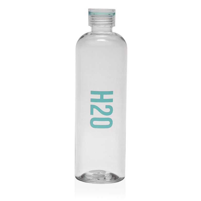BOTELLA POLIESTIRENO H2O, 1500 ML. MINT