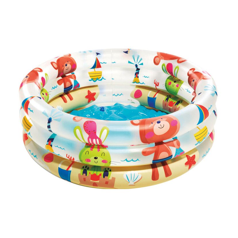 Piscina BEBE DINO 3 Anillas 61X22 CM 61X22 CM infantil