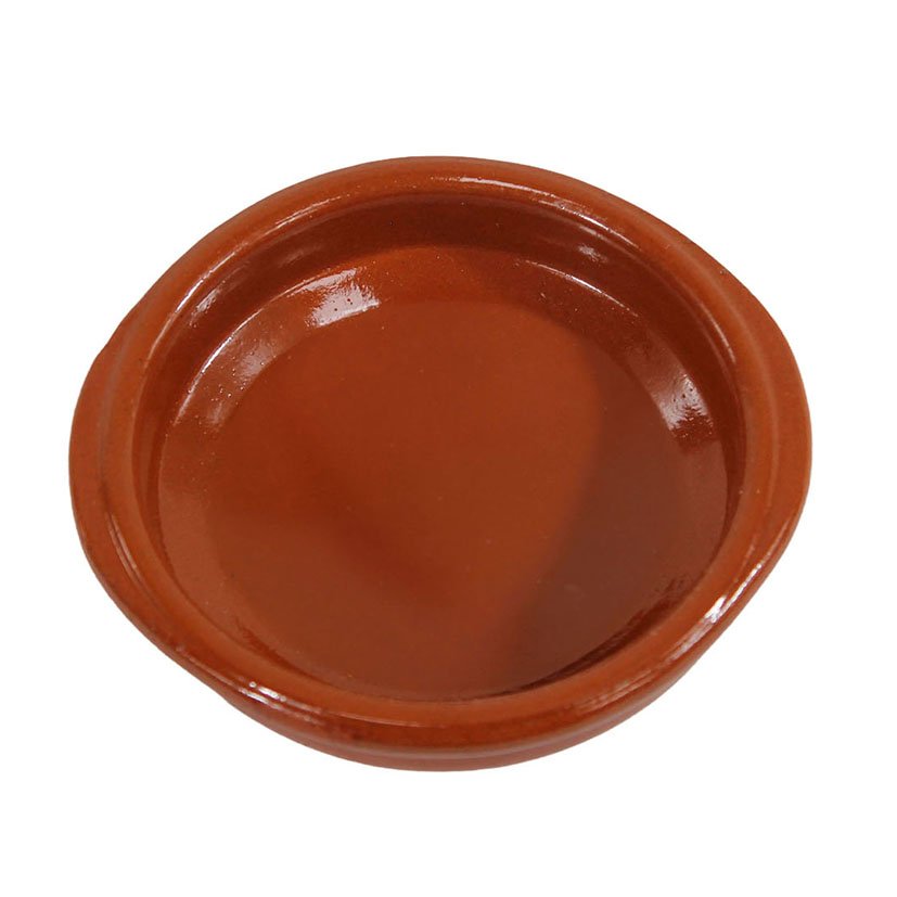 CAZUELA BARRO CLASICA C/ASAS 16 CM.