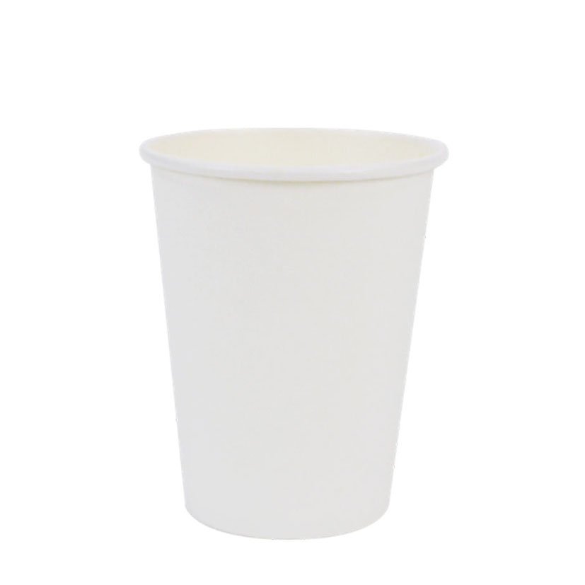 Display 12 PACKS 10 VASOS CT 25 CL Blanco vajilla plato