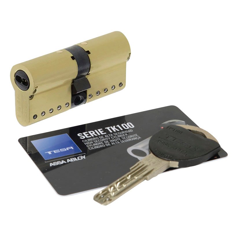 Cilindro Seguridad TK100 30X40 MM Latón TESA Tesaassaabloy 30X40 MM 70 Mm