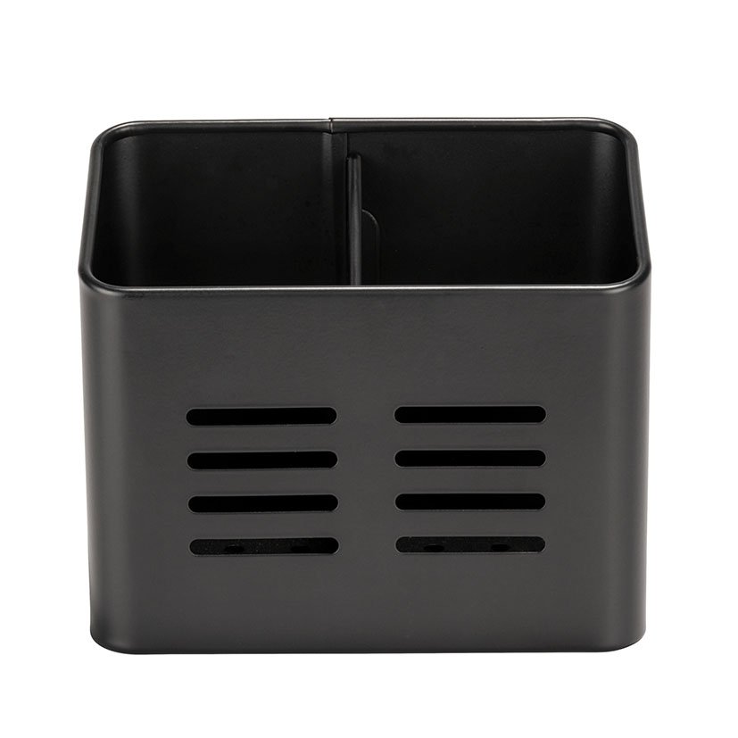 Escurridor Cubiertos METAL NEGRO WENKO 16X9X13 5 Cm escurreplato escurrecubierto