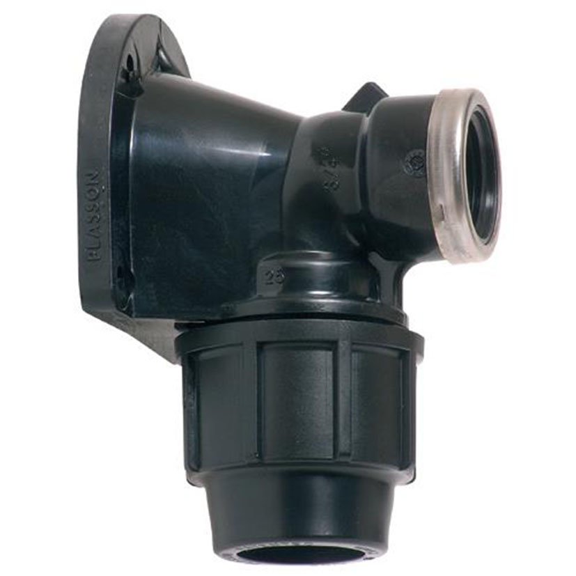 CODO MIXTO 90 MURAL 20X1/2" Plasson 1 UD 20 Mm tubería polietileno