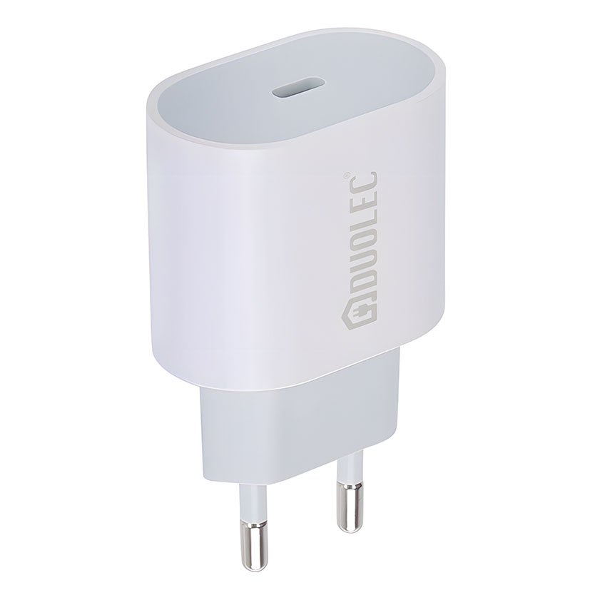 Cargador C 20 W Blanco Duolec 20 W 5 V multimedia