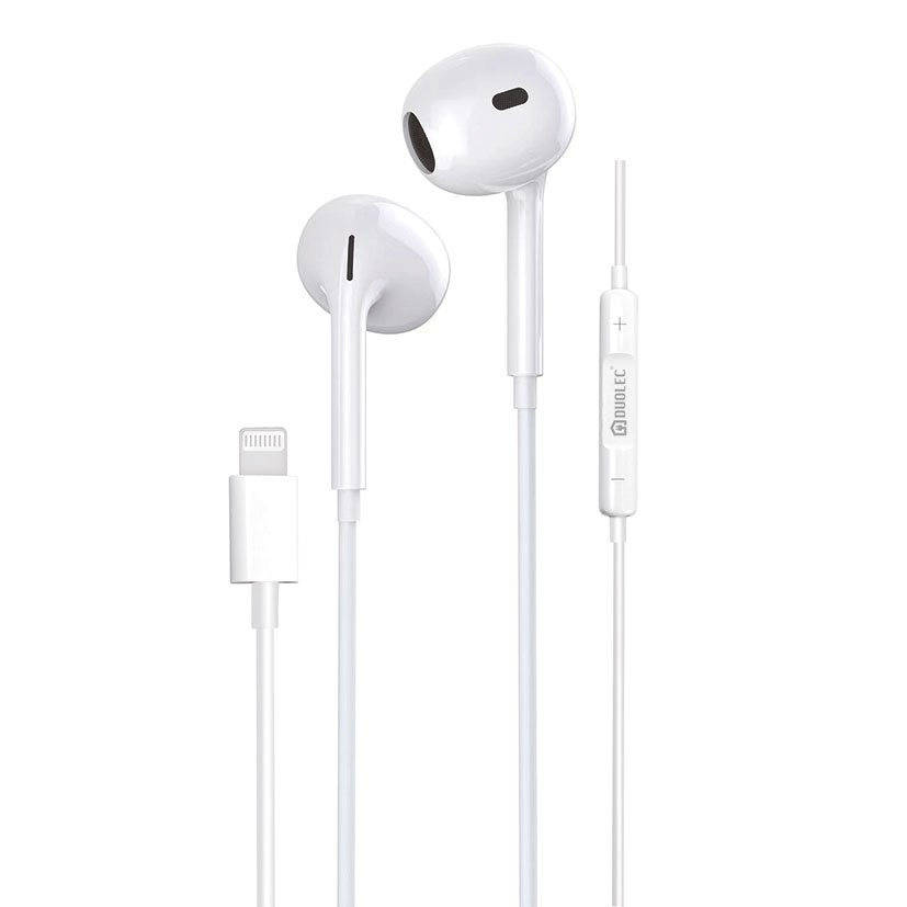 AURICULARES LIGHTNING BLANCO