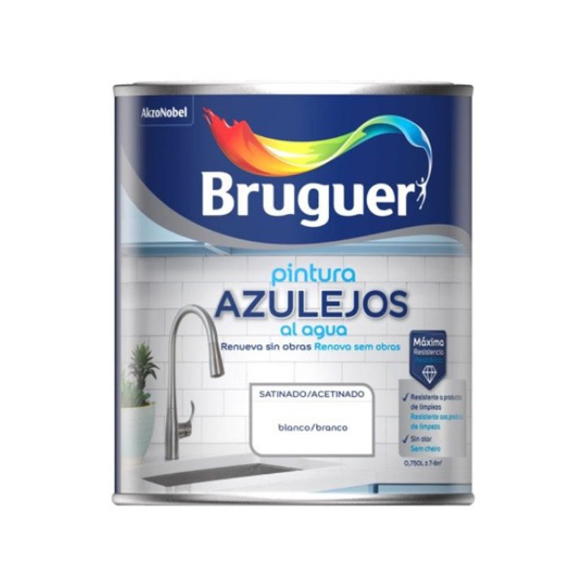 BR. AZULEJOS AGUA SAT BLANCO 2.5L
