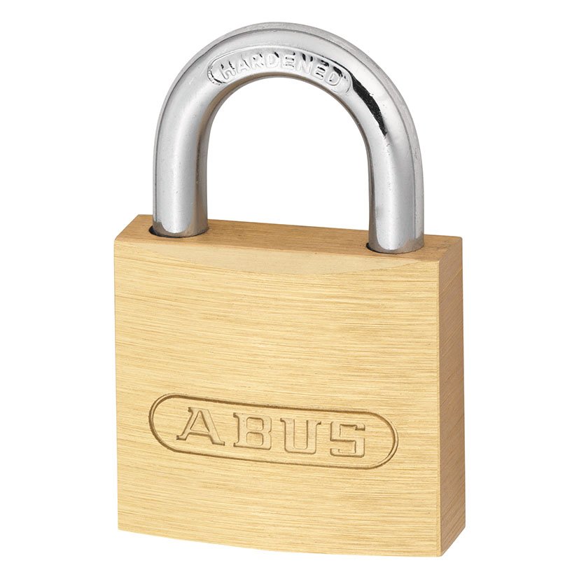 Candado DE Latón DE 20 MM ARCO Normal BL Abus 20 MM Blanca