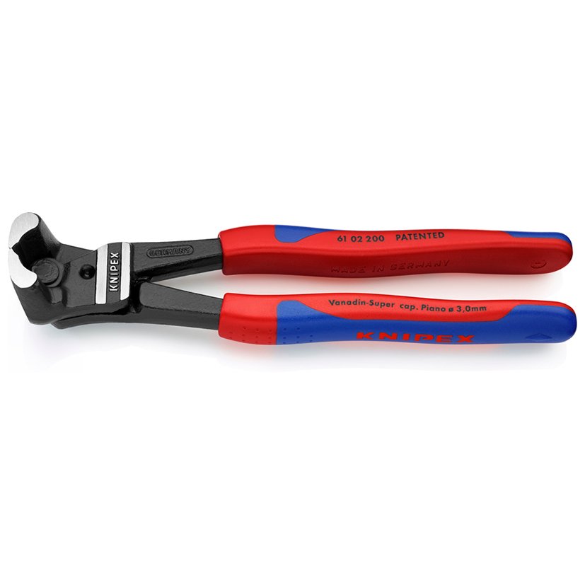 Alicate Cortabulones Frontal 200 MM Knipex 200 MM herramienta corte