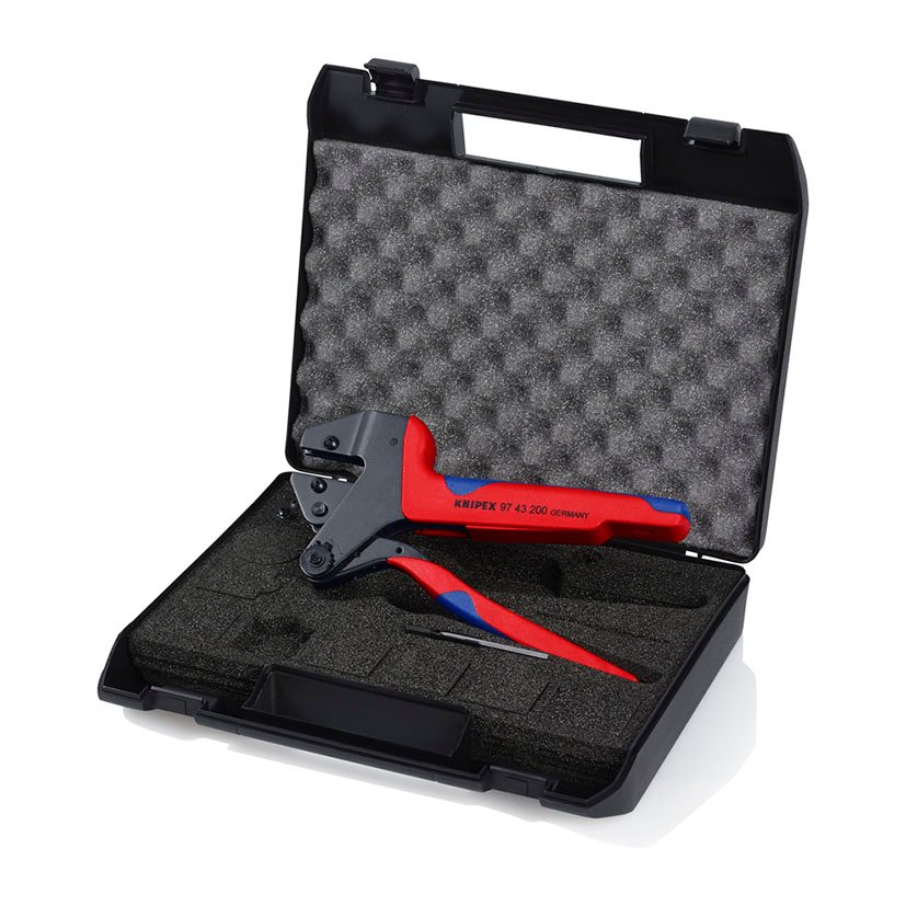 Alicate Crimpadora+ Mordazas Muelle 200 Knipex 200 Mm alicat tenaza