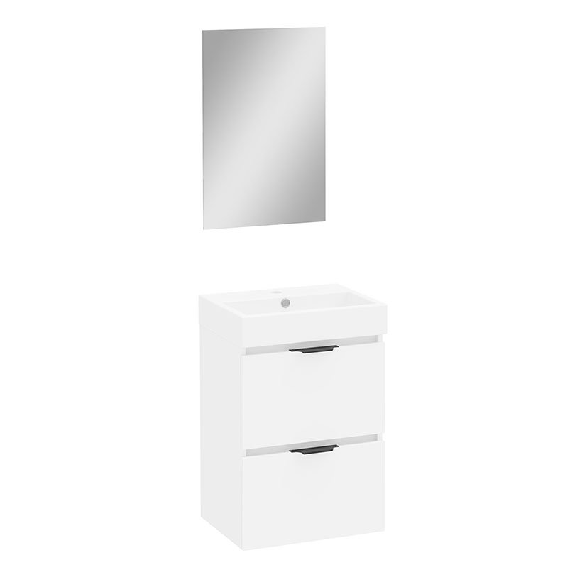 Conjunto LAVAM Artysan 45 SLIM Blanco Alday 45X36 Cm 46X36 Cm baño