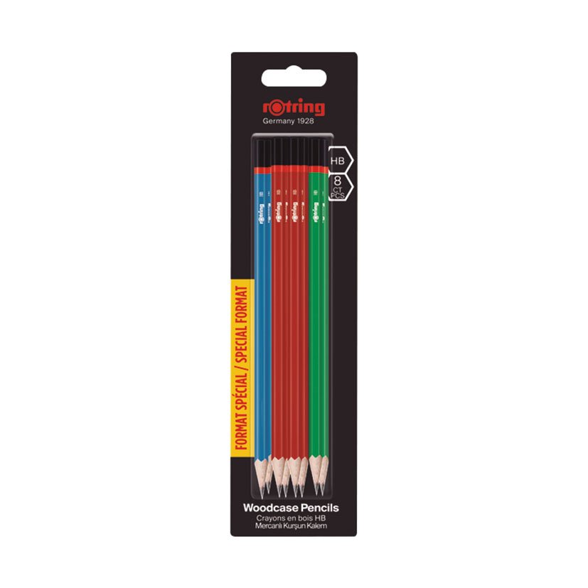 Lapices Grafito HB Rotring 8 UDS material oficina