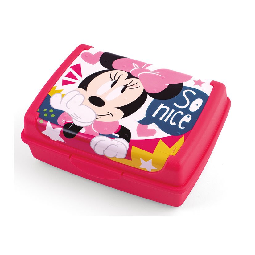 Sandwichera Infantil Minnie ICON 17X13X6 5 Cm bolsa porta