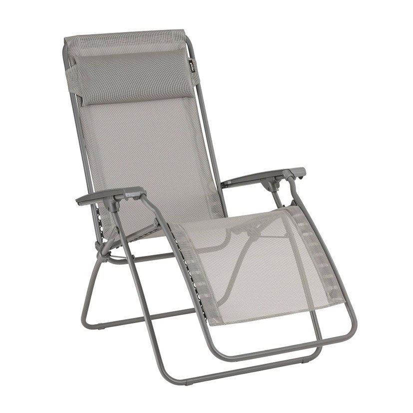 Sillon RELAX RCLIP TERRE Lafuma Gris mobiliario camping