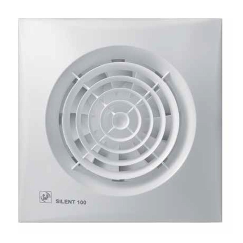 Extractor Baño S&p Silent 100 CZ 90 M³ S&p 158X98 9X158 Mm 8 W
