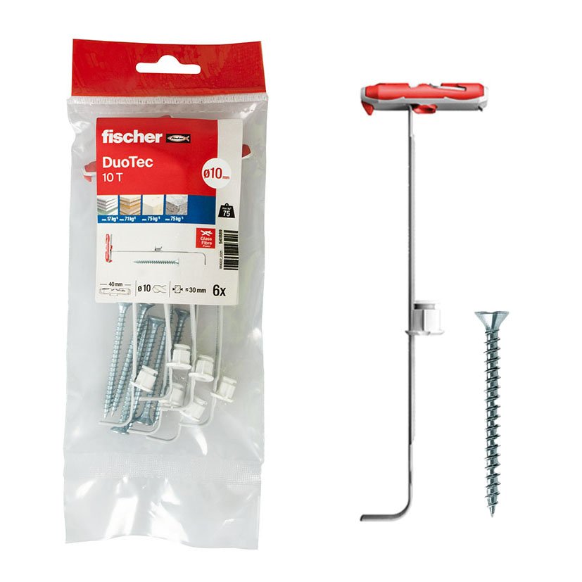 TACO 10M+TORN.DUOTEC P/PLACA BOLSA 6 UD