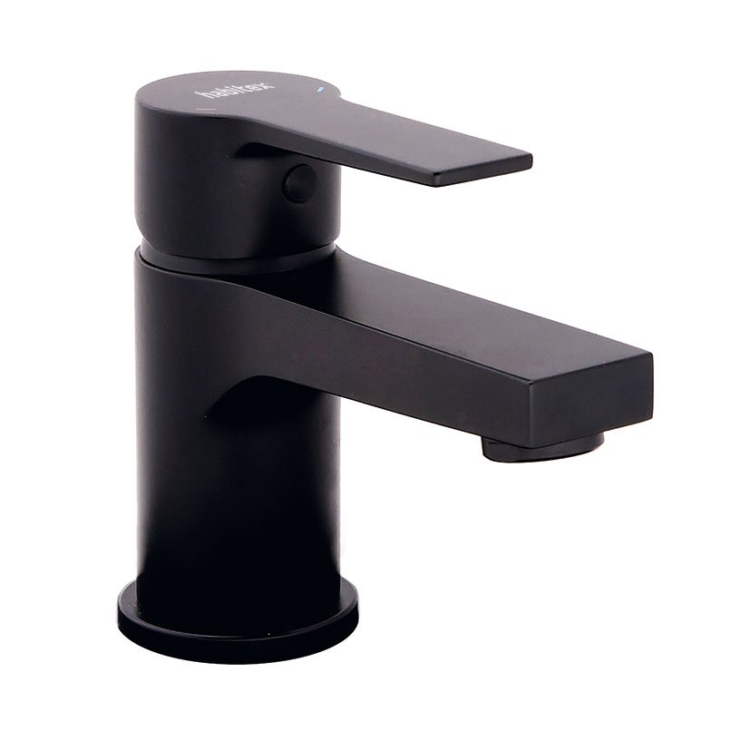 GRIFO LAV BAJO MONO HBTX S/elisa NEGRO Habitex grifería monomando