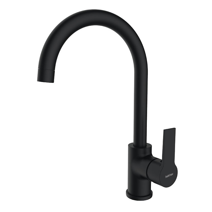 GRIFO Fregadero MONO HBTX S/elisa NEGRO Habitex grifería monomando