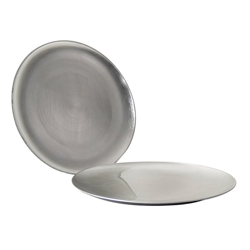 BAJO PLATO 33 CM PLATA servicio mesa