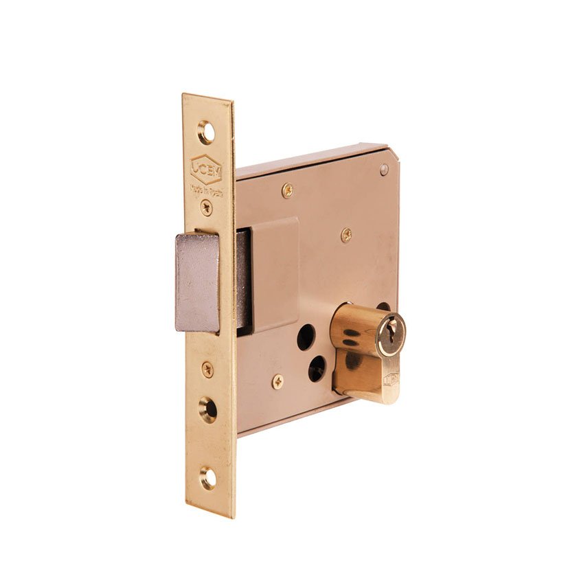 Cerradura EMBUT Picaporte 5134 ENTR 60 MM Ucem 60 MM Laton latón