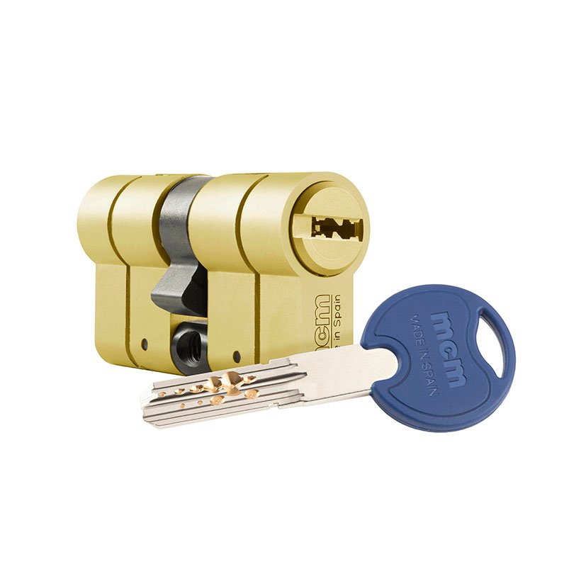 Cilindro Seguridad SCX 30X40 MM Latón MCM 30X40 MM 70 Mm