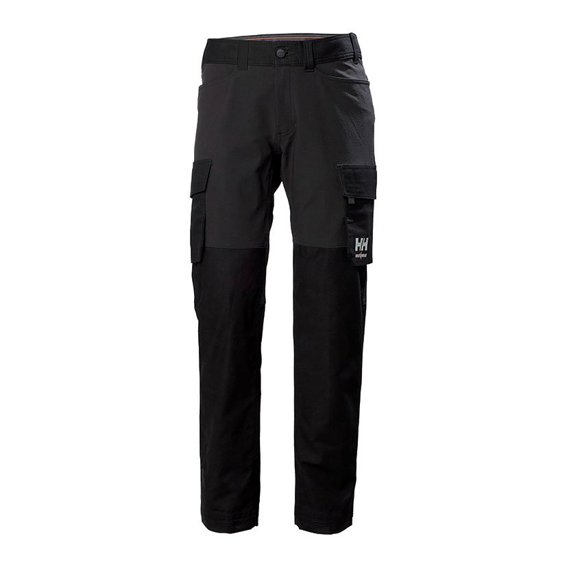 PANTALON CARGO OXFORD 4X NEGRO T/38