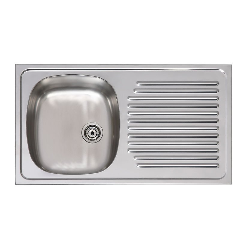 FREGADERO INOX 1S PRÁCTIC S/ARES 80X51